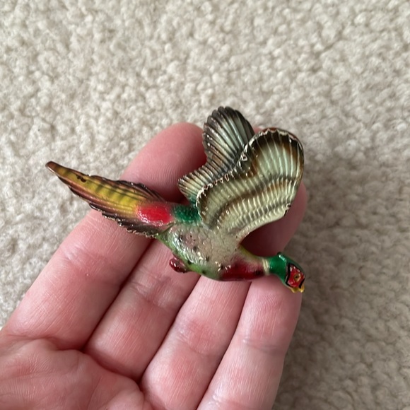 Vintage Wildlife - Pheasant Pin Brooch - Picture 5 of 6